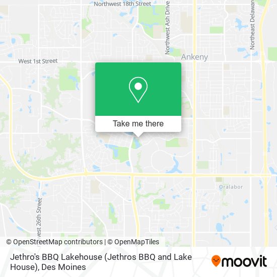 Jethro's BBQ Lakehouse (Jethros BBQ and Lake House) map