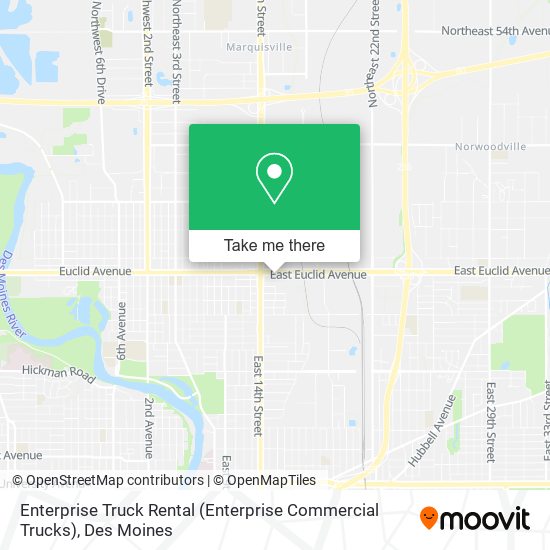 Mapa de Enterprise Truck Rental (Enterprise Commercial Trucks)