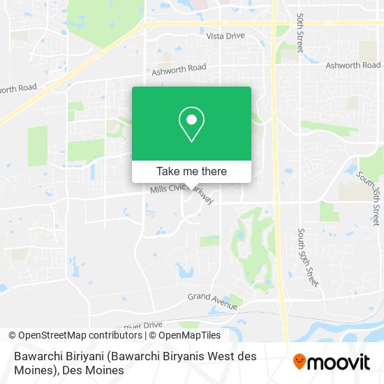 Bawarchi Biriyani (Bawarchi Biryanis West des Moines) map