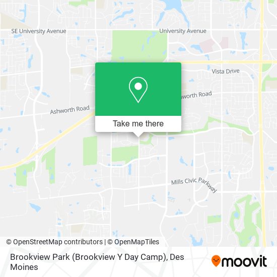 Brookview Park (Brookview Y Day Camp) map