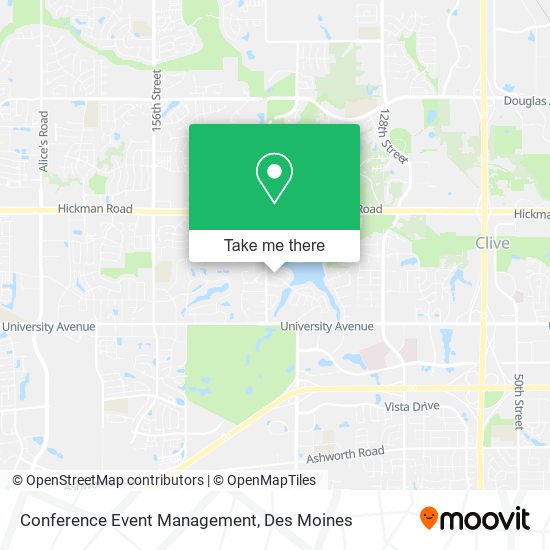 Conference Event Management map