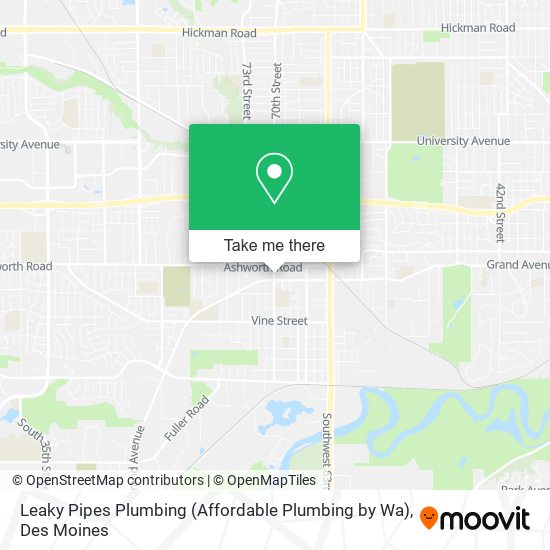 Leaky Pipes Plumbing (Affordable Plumbing by Wa) map