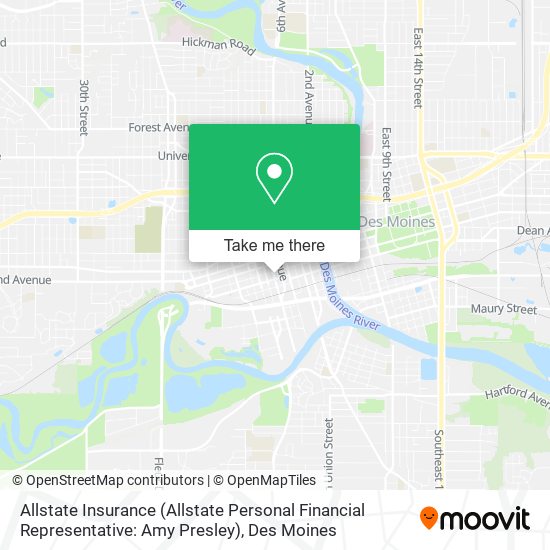 Allstate Insurance (Allstate Personal Financial Representative: Amy Presley) map
