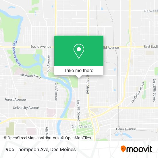 906 Thompson Ave map