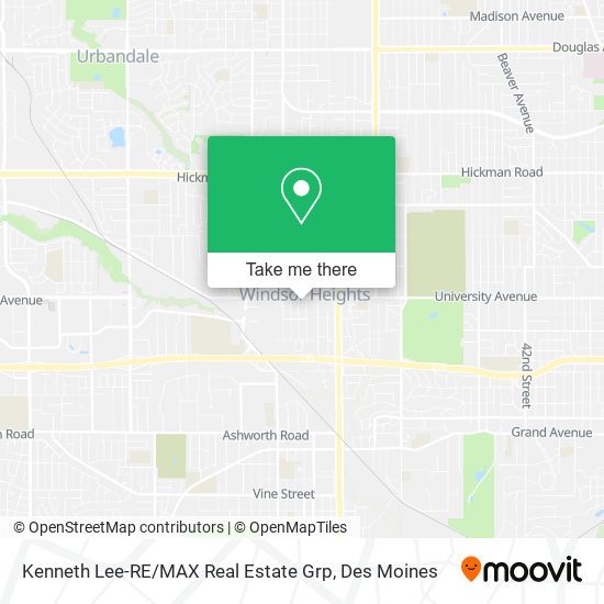 Kenneth Lee-RE / MAX Real Estate Grp map