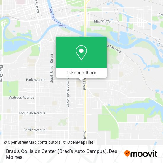 Brad's Collision Center (Brad's Auto Campus) map