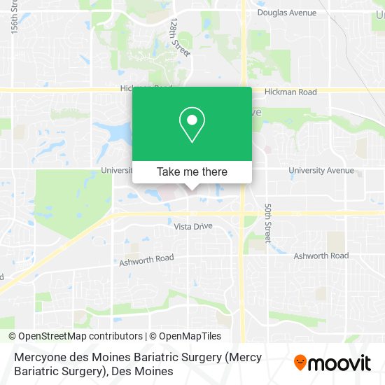 Mapa de Mercyone des Moines Bariatric Surgery (Mercy Bariatric Surgery)