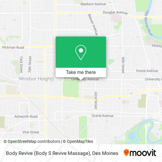 Body Revive (Body S Revive Massage) map