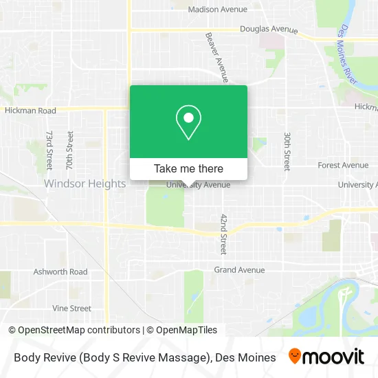 Body Revive (Body S Revive Massage) map
