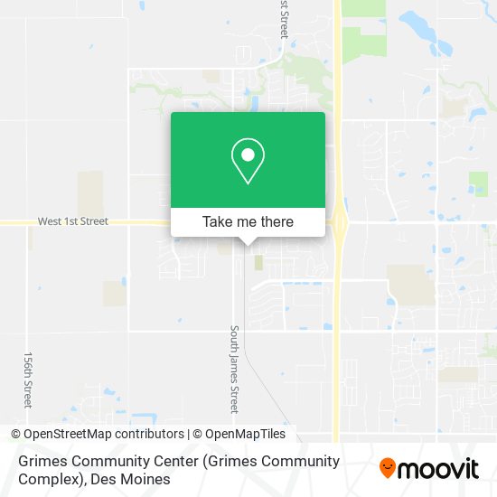 Mapa de Grimes Community Center (Grimes Community Complex)