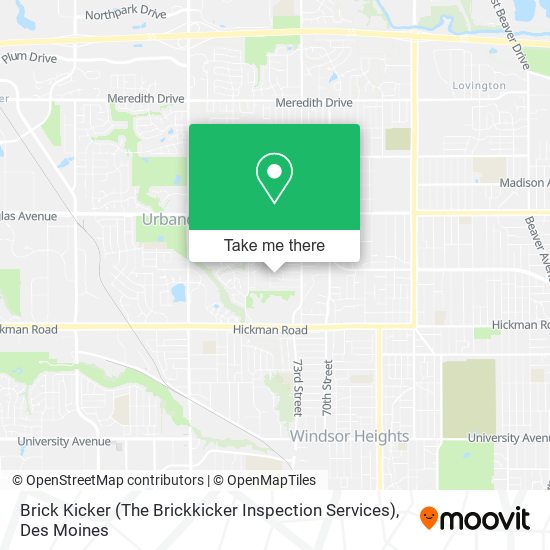Brick Kicker (The Brickkicker Inspection Services) map