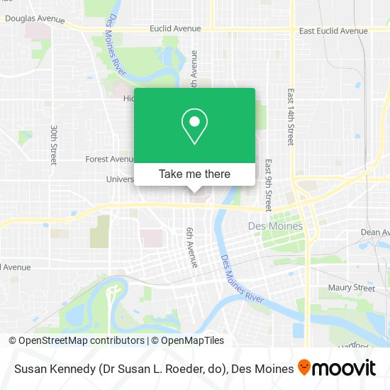 Susan Kennedy (Dr Susan L. Roeder, do) map