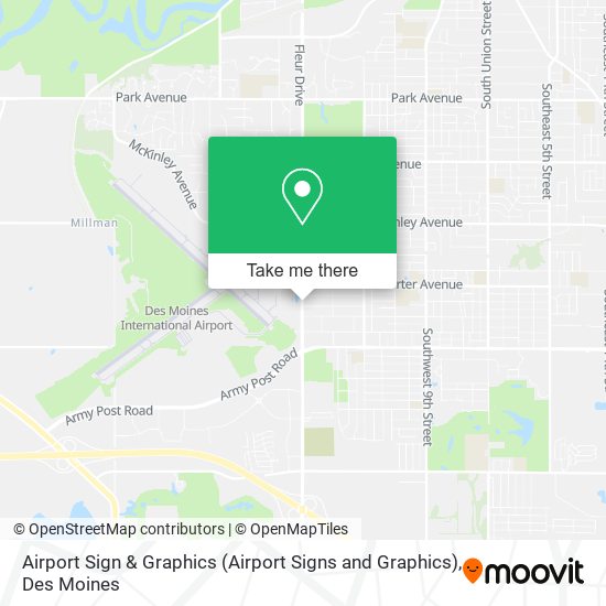 Airport Sign & Graphics (Airport Signs and Graphics) map