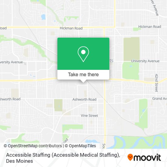 Accessible Staffing (Accessible Medical Staffing) map