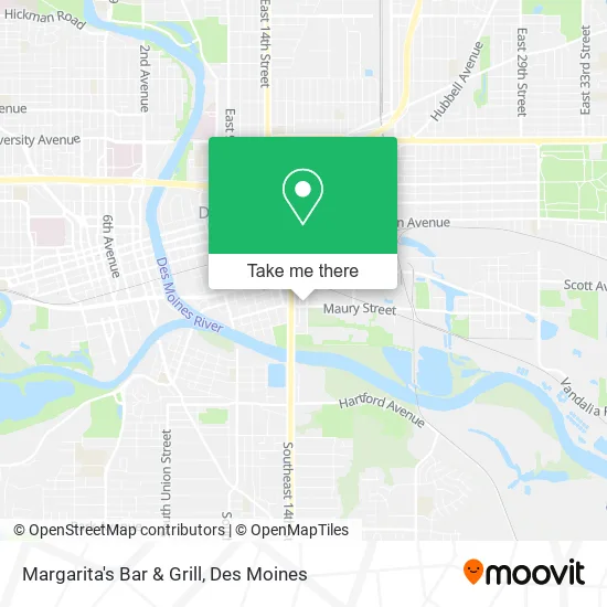 Margarita's Bar & Grill map
