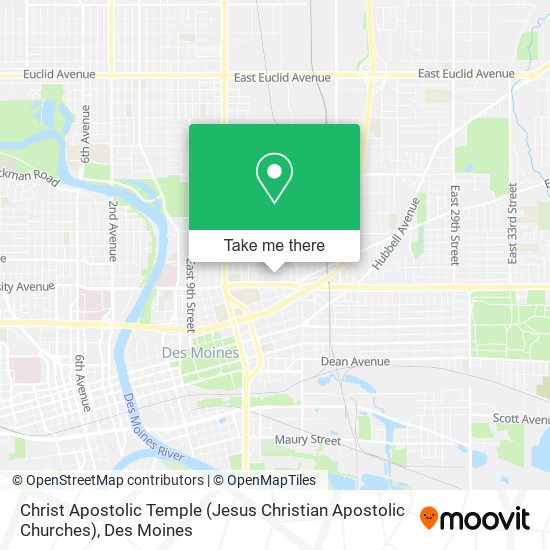 Christ Apostolic Temple (Jesus Christian Apostolic Churches) map