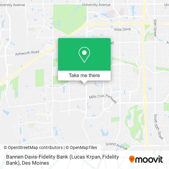 Bannen Davis-Fidelity Bank (Lucas Krpan, Fidelity Bank) map