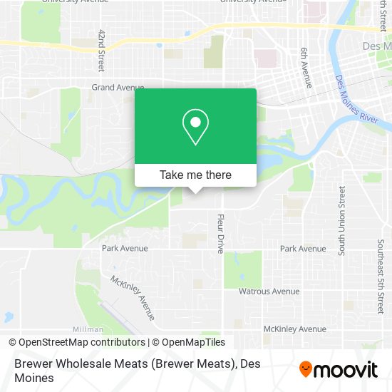 Brewer Wholesale Meats (Brewer Meats) map