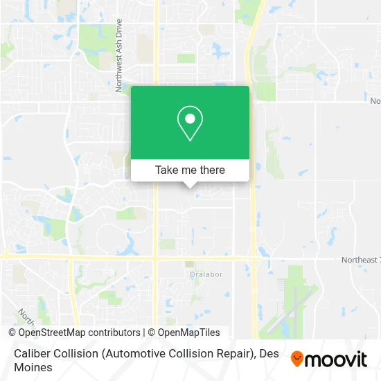 Caliber Collision (Automotive Collision Repair) map