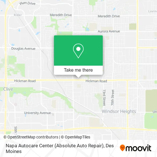 Mapa de Napa Autocare Center (Absolute Auto Repair)