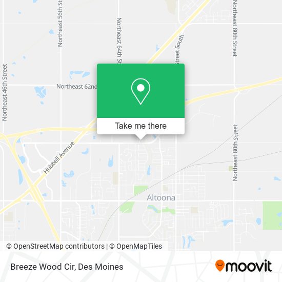 Breeze Wood Cir map