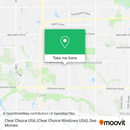 Clear Choice USA map