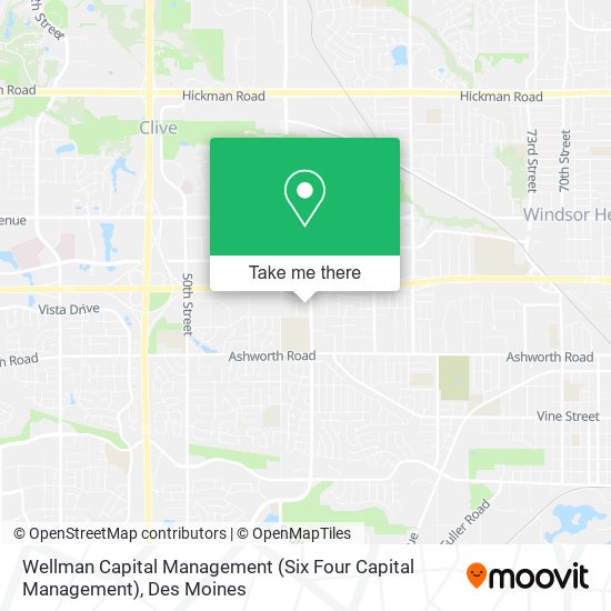 Mapa de Wellman Capital Management (Six Four Capital Management)