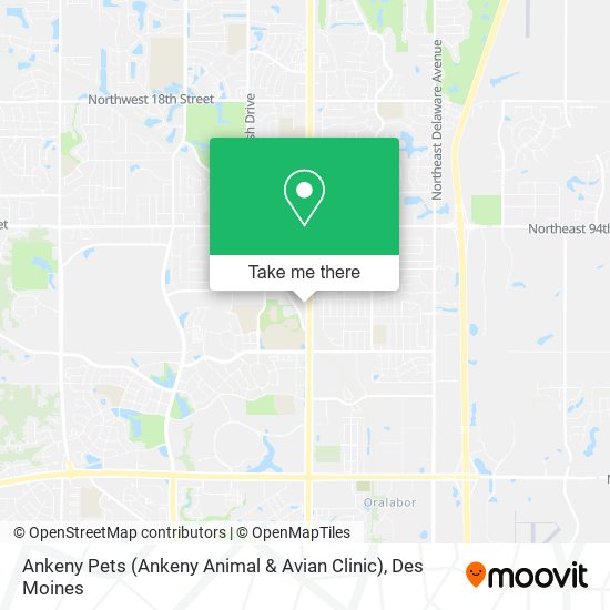 Ankeny Pets (Ankeny Animal & Avian Clinic) map