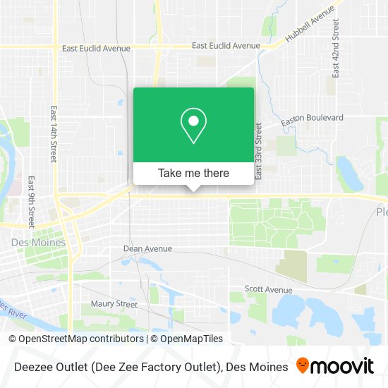 Mapa de Deezee Outlet (Dee Zee Factory Outlet)