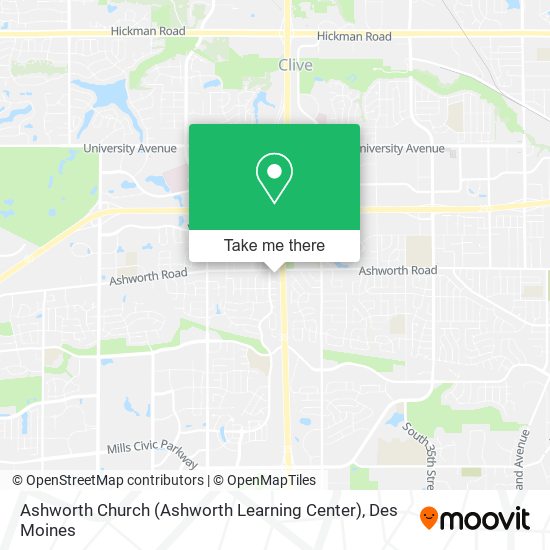 Mapa de Ashworth Church (Ashworth Learning Center)