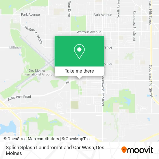 Mapa de Splish Splash Laundromat and Car Wash