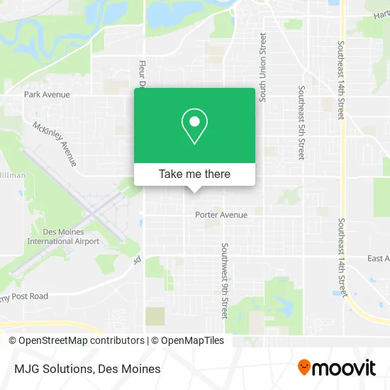 MJG Solutions map