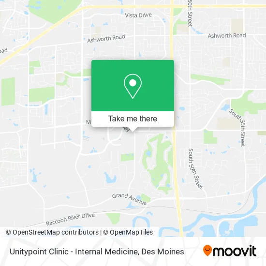 Unitypoint Clinic - Internal Medicine map
