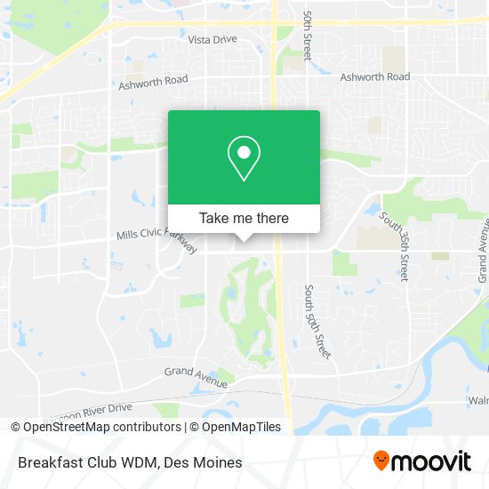 Breakfast Club WDM map