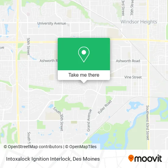 Intoxalock Ignition Interlock map