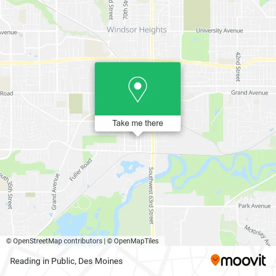 Reading in Public map