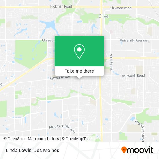 Mapa de Linda Lewis