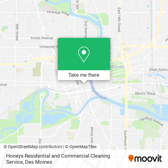 Mapa de Honeys Residential and Commercial Cleaning Service