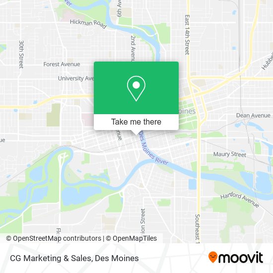 CG Marketing & Sales map