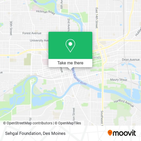 Mapa de Sehgal Foundation