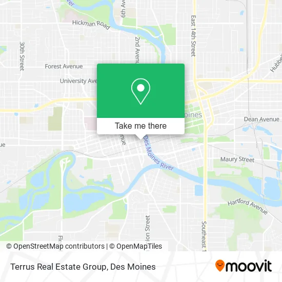 Terrus Real Estate Group map
