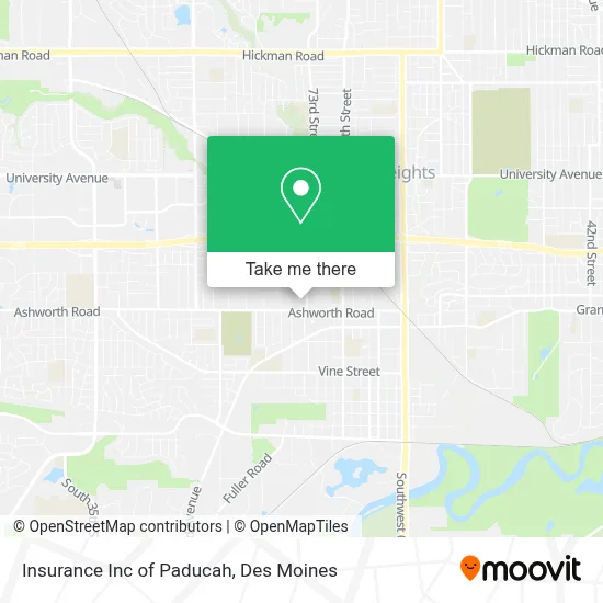 Insurance Inc of Paducah map