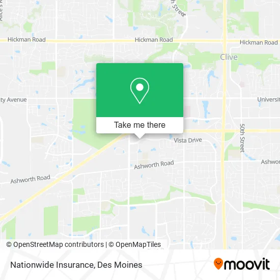 Nationwide Insurance map