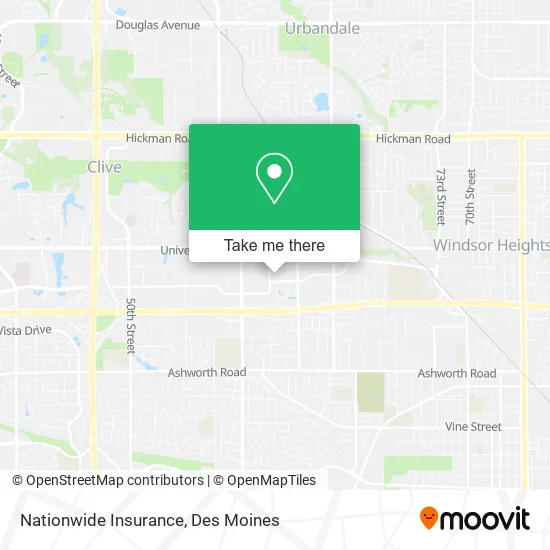 Nationwide Insurance map