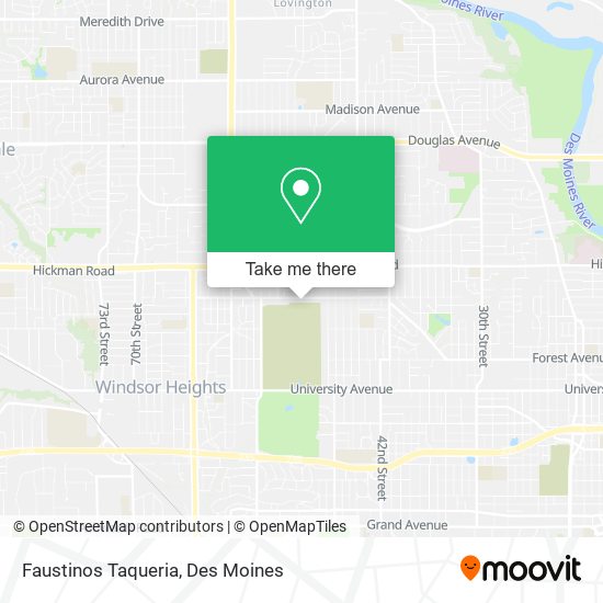 Faustinos Taqueria map