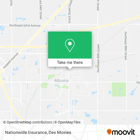 Nationwide Insurance map