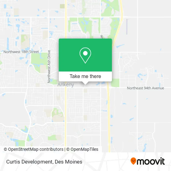 Curtis Development map