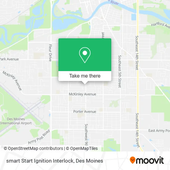 smart Start Ignition Interlock map