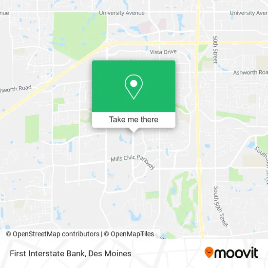 Mapa de First Interstate Bank