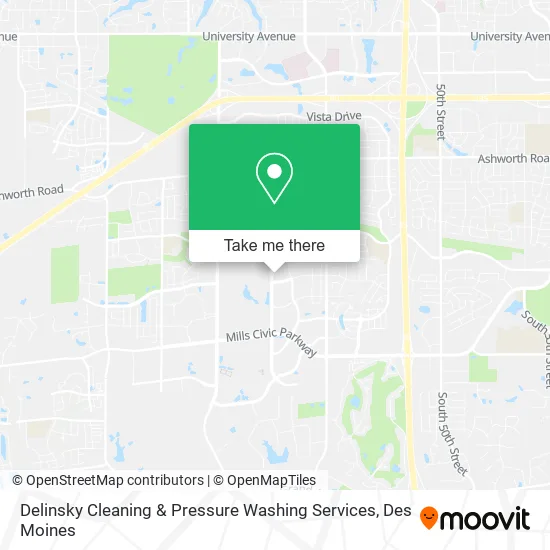 Mapa de Delinsky Cleaning & Pressure Washing Services